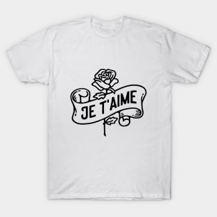 Je T'aime T-Shirt